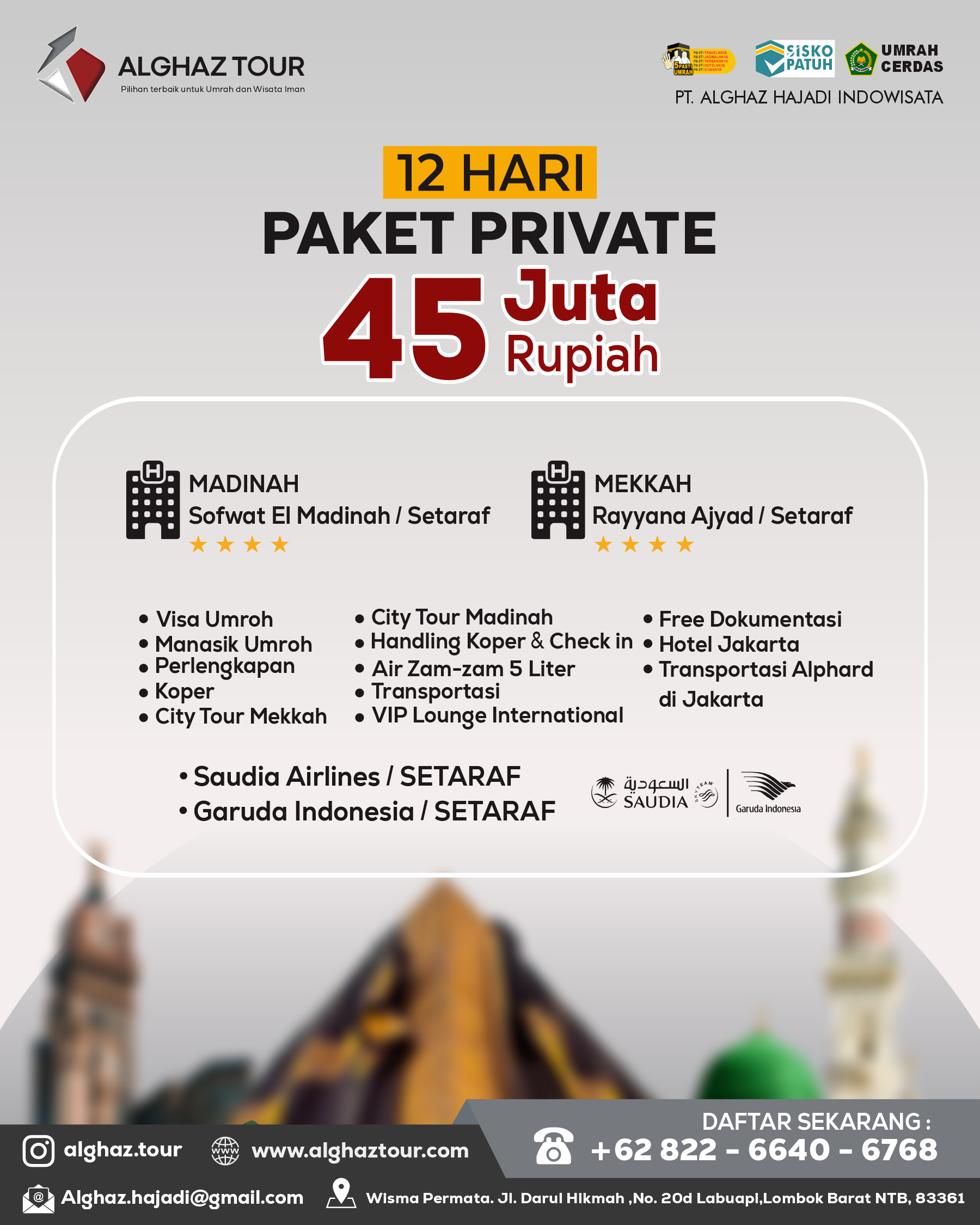 [Gambar pemandangan kota Madinah]