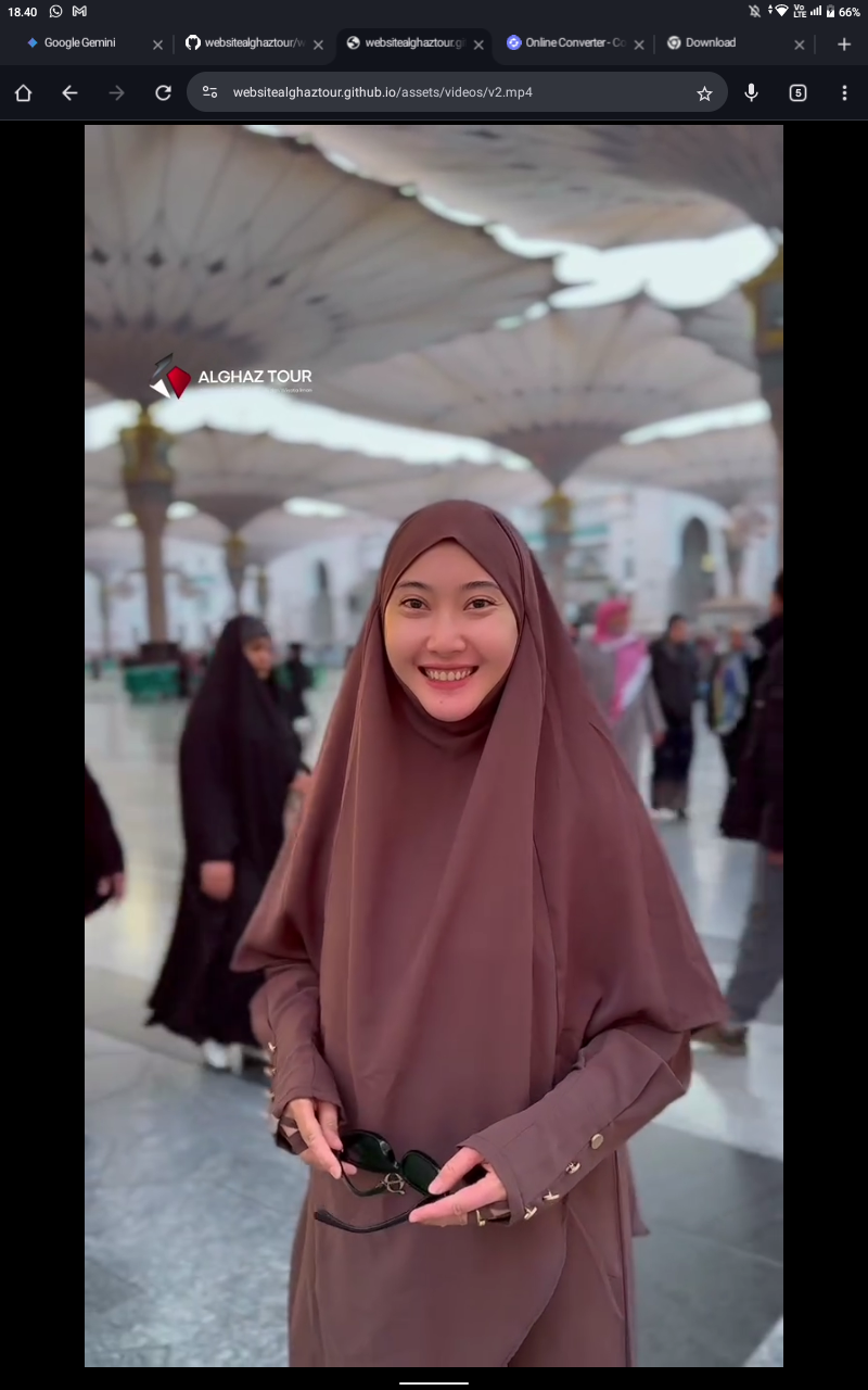 [Thumbnail video Masjid Nabawi]